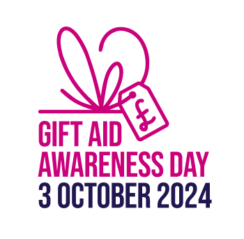 Gift Aid Awareness Day logo 3 October 2024